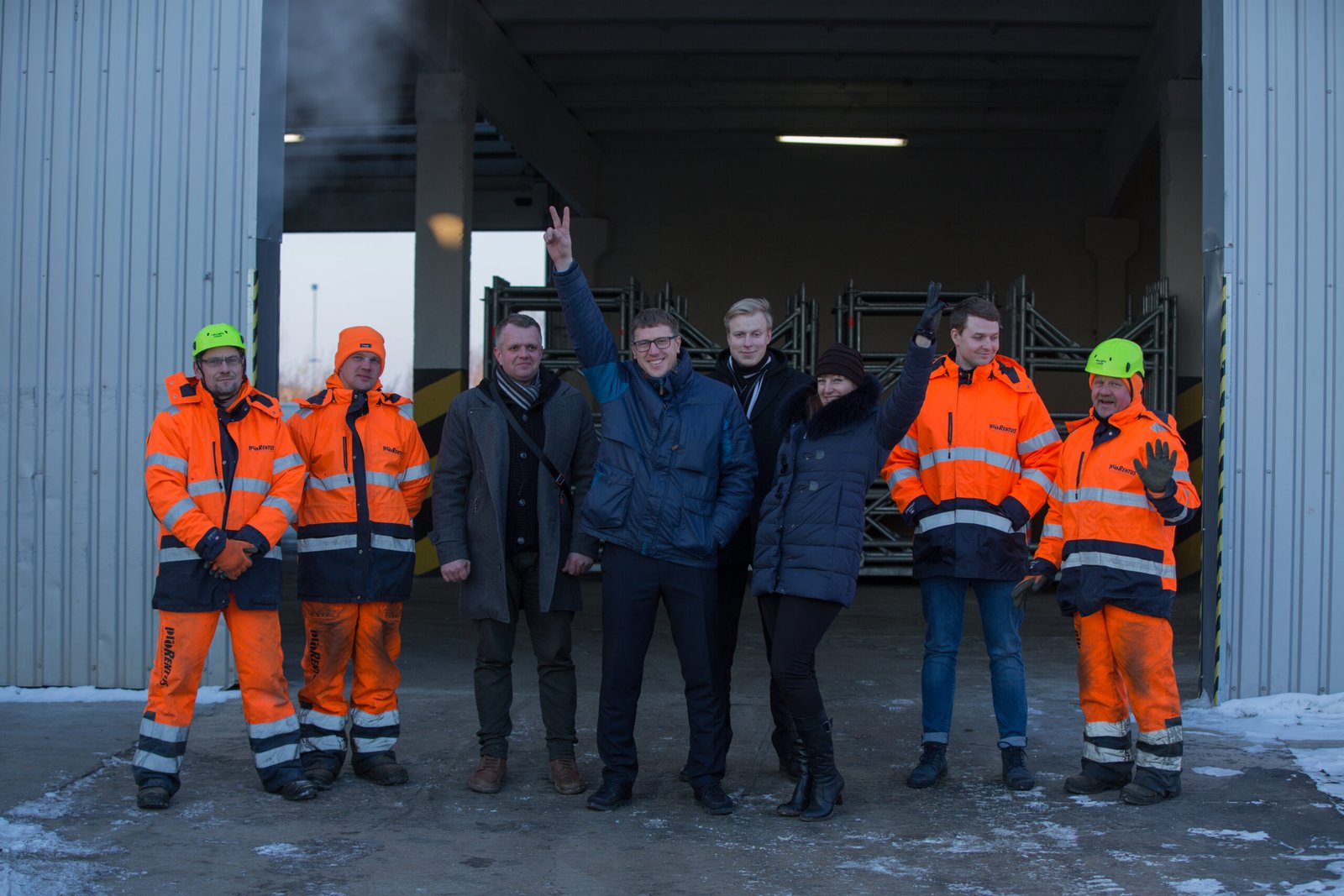 Formwork rental yard team after PropFIX training